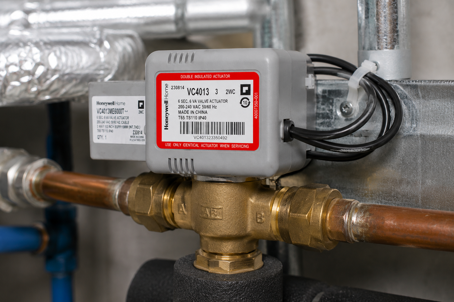 Actuador de Válvula Honeywell Home VC4013ME6000T
